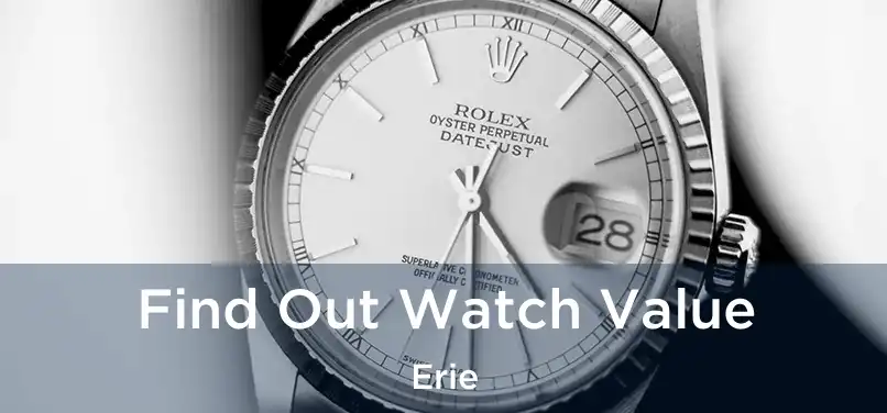 Find Out Watch Value Erie